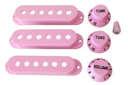 Zestaw osłon i gałek do gitary elektrycznej