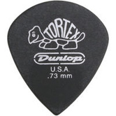 JIM DUNLOP Tortex® Pitch Black Jazz III kostka gitarowa .73