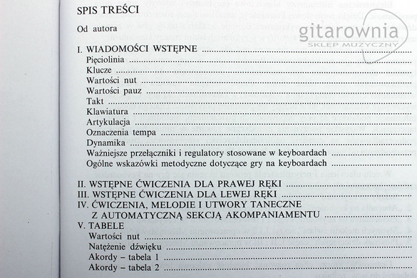 Szkoła na keyboard część I  Mieczysław Niemira