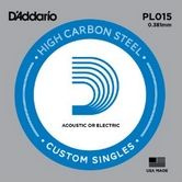 D'ADDARIO PL015 | struna | AK EL | .015