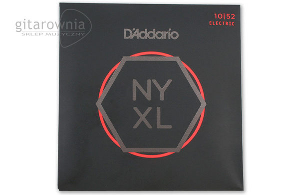 D'Addario NYXL1052 struny 10-52 do elektrycznej