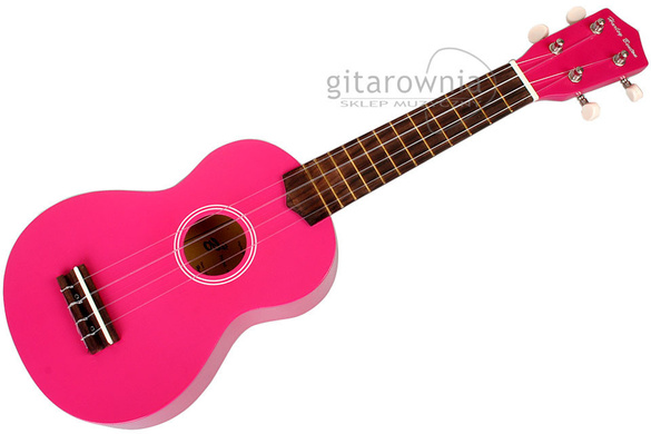 Harley Benton UK-12 ukulele sopranowe różowe