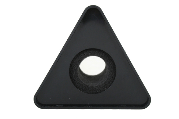 Kostka reklamowa trójkąt na mikrofon BK