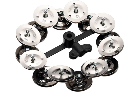 MEINL podwójny tamburyn mocowany na hi hat, HTHH2BK