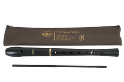 DABELL DSR-201B BK flet sopranowy prosty barokowy