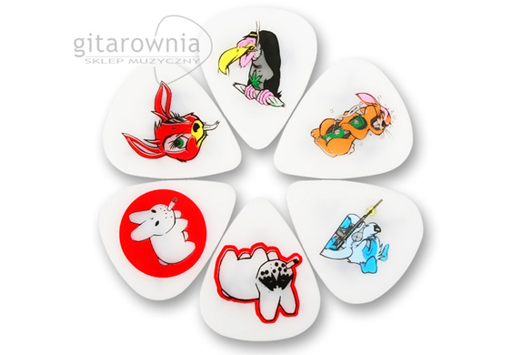 DUNLOP Frank Kozik kostka gitarowa Devil Bunny 1.0