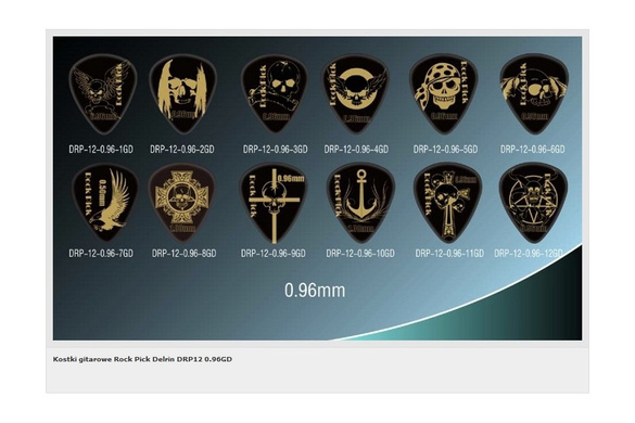 ROCK PICK DRP kostka .88 | 5 | WH