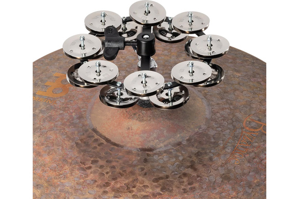 MEINL podwójny tamburyn mocowany na hi hat, HTHH2BK