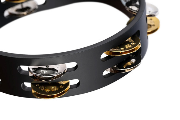 CTA2MBK | tamburyn | 24 dzwonki brąz + stal | drewniany