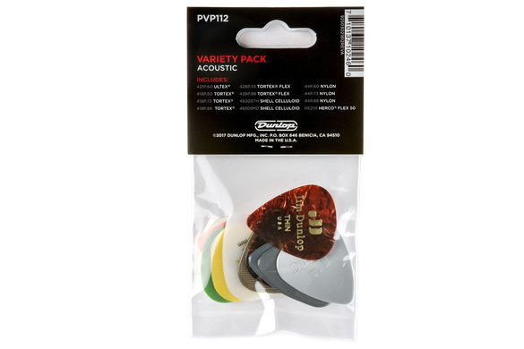 DUNLOP PVP112 zestaw kostek