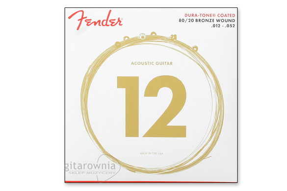 Fender 880L 12-52 struny do gitary akustycznej