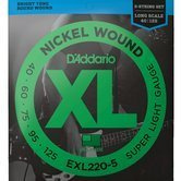 D"ADDARIO EXL220-5 struny 40-125