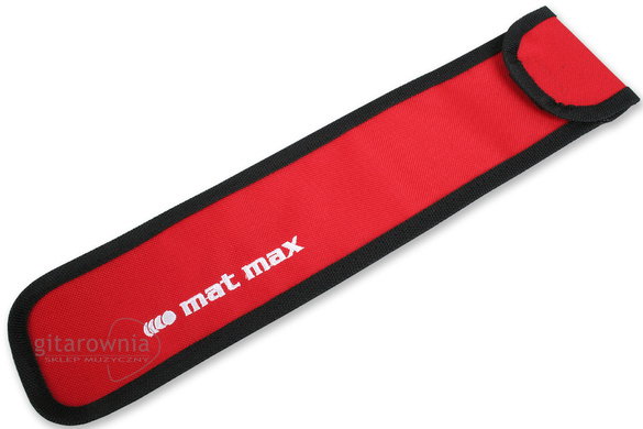 MAT MAX pokrowiec na flet prosty czerwony