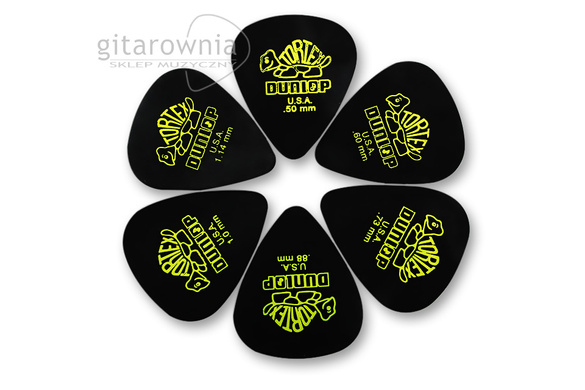 Jim Dunlop Tortex® Pitch Black Standard kostka gitarowa .88