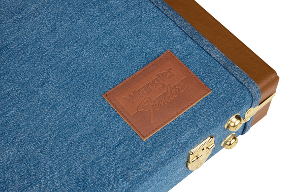 Fender® x Wrangler® Denim Case, Stratocaster®/Telecaster®  Indygo