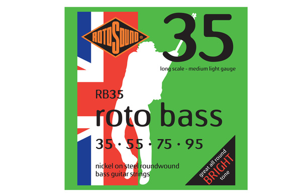 ROTOSOUND RB35 struny do gitary basowej 35-95