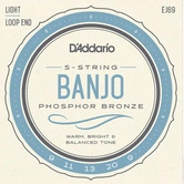 D'ADDARIO EJ69 struny do banjo 5-strunowego 9-20
