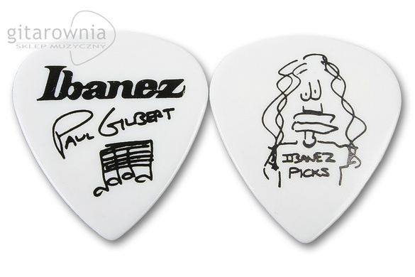 IBANEZ kostka gitarowa Signature Models Paul Gilbert 1.0 White