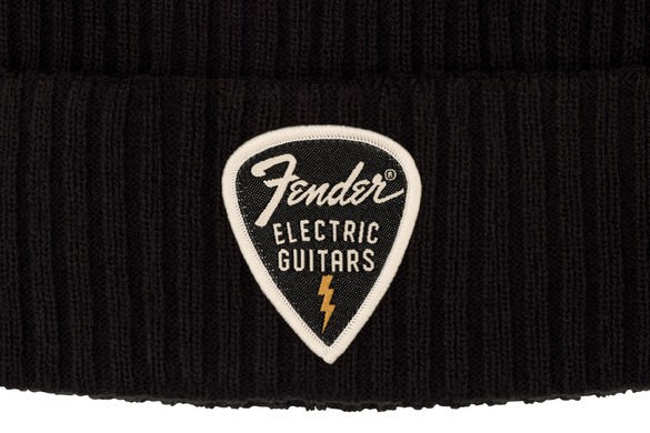 Fender Pick Patch Ribbed Beanie
