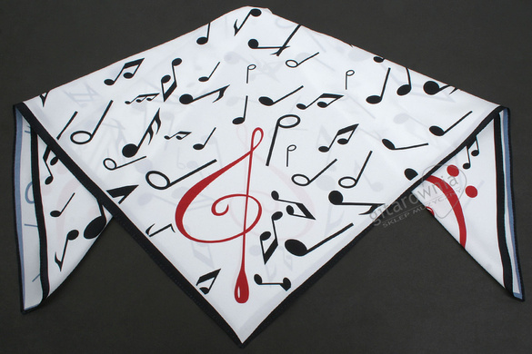 ZEBRA MUSIC A01 apaszka Nuty