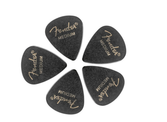 FENDER 351 Classic Black Medium zestaw 5 kostek