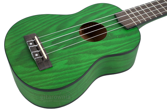 Harley Benton  ukulele sopranowe UK-12 Ash Green