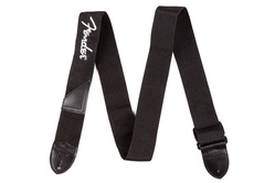 FENDER pasek gitarowy White Fender Logo