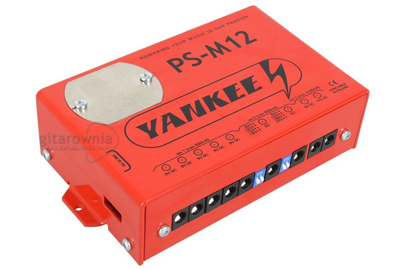 Yankee PS-M12 zasilacz do efektów gitarowych