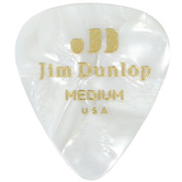 DUNLOP Genuine Celluloid kostka gitarowa Pearloid MED