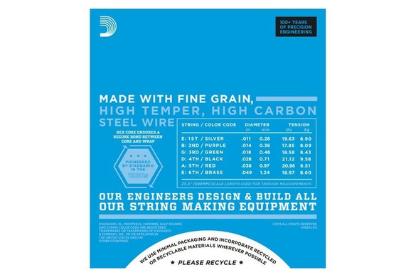 D'ADDARIO EXL1153D 3SET struny | 11-49 trójpak