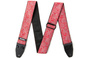 DUNLOP D6711 pas gitarowy Jaquard Paislay Red