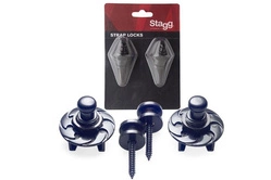 Stagg SSL1 BK straplocks