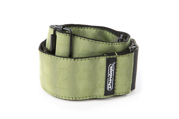 DUNLOP D6710 pas gitarowy Jaquard Hexagon Echo Olive