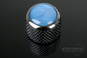 Q-PARTS Acrylic Aqua Pearl Black gałka