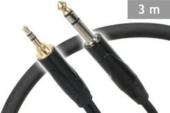 Red's Music AU2030BLK kabel mały jack duży jack