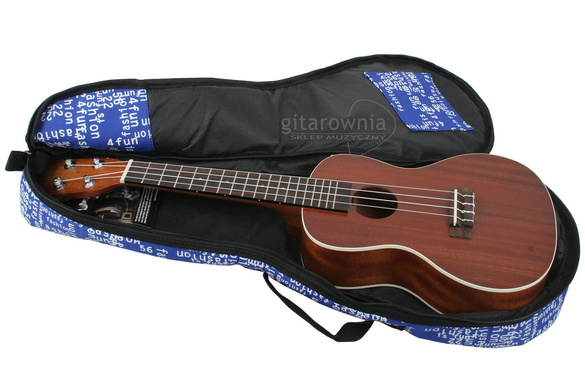 ZEBRA MUSIC UKC05 pokrowiec na ukulele koncertowe