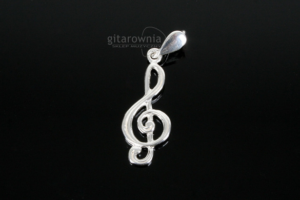 ZM B09 wisiorek KLUCZ WIOLINOWY