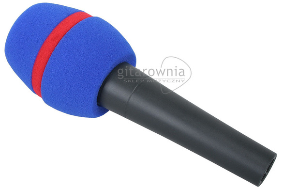 Gąbka owiewka na mikrofon dynamiczny