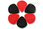 JIM DUNLOP kostka gitarowa Jazz III Red Nylon