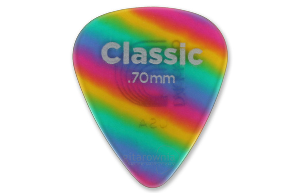 D'ADDARIO 1CRB4 kostka Rainbow .70mm