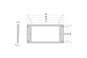 Boston HCS3050IV ramka do humbucker'a skośna