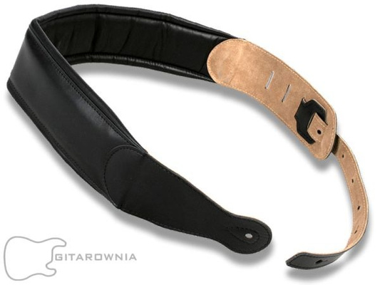 Presto PES27 BK skórzany pas gitarowy