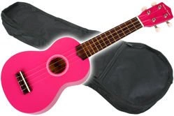 Harley Benton UK-12 ukulele sopranowe różowe