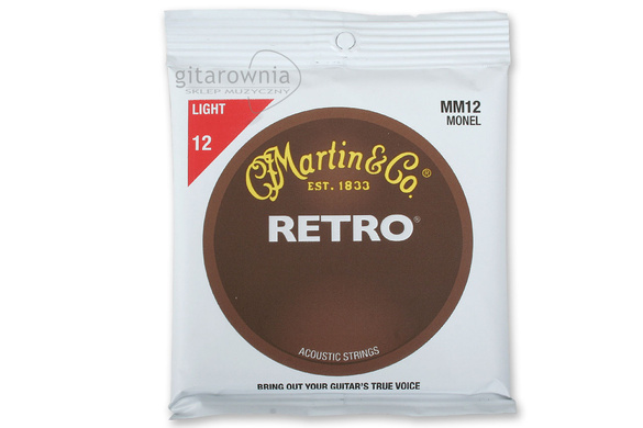 Martin Retro MM12 12-54 struny do gitary akustycznej