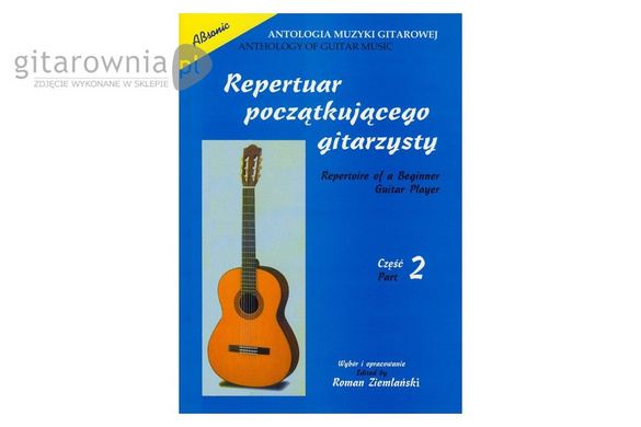 Repertuar początkującego gitarzysty część 2 - książka + MP3 ONLINE