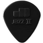 JIM DUNLOP kostka gitarowa Jazz II Black Stiffo Nylon