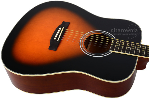 HARLEY BENTON D-120 VS gitara akustyczna