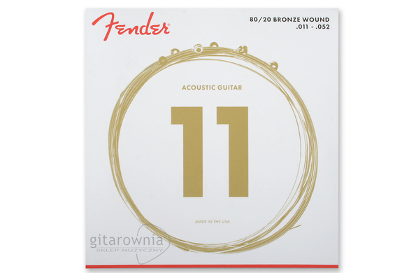 Fender 70CL 11-52 struny do gitary akustycznej