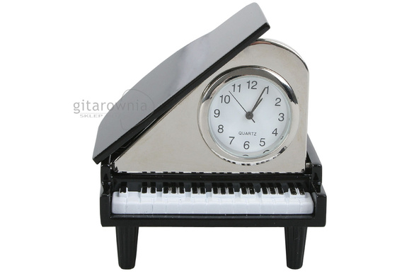 ZEBRA MUSIC miniatura Fortepian z zegarem