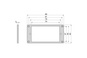 Boston HF3030IV ramka humbucker płaska